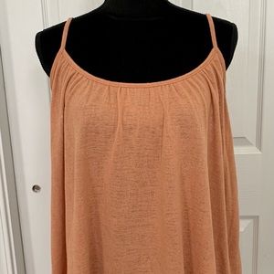 Loose fitting spaghetti strap top